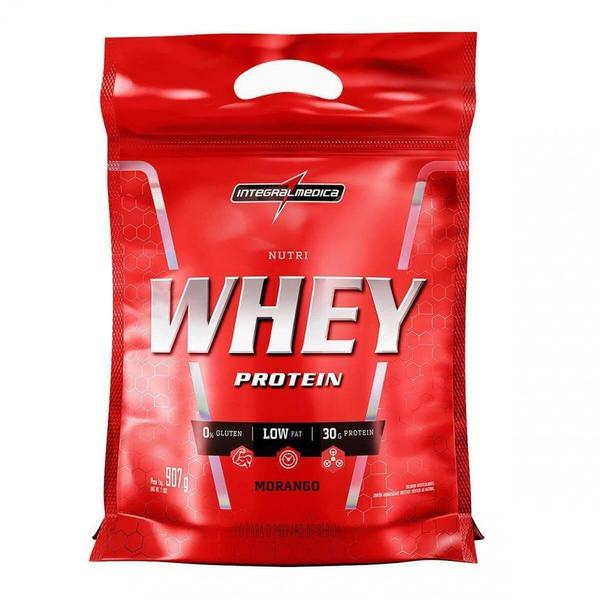 Imagem de Nutri Whey Protein Refil (907g) - Sabor Morango