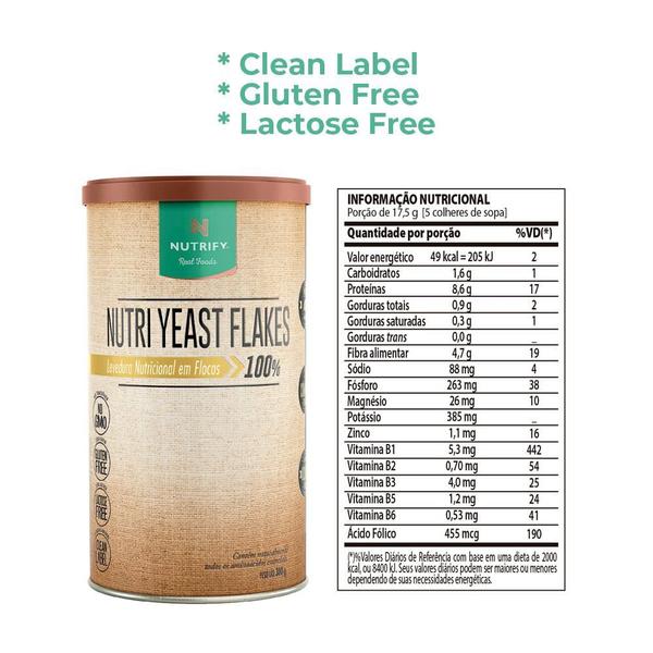 Imagem de Nutri Yeast Flakes 300g - Nutrify