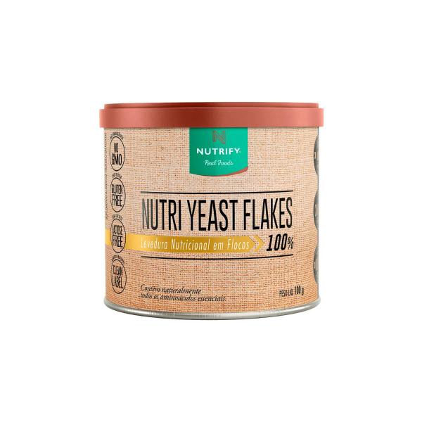 Nutri Yeast Flakes Levedura Nutricional Natural 100g Nutrify Imagem de Nutri Yeast Flakes Levedura Nutricional Natural 100g Nutrify