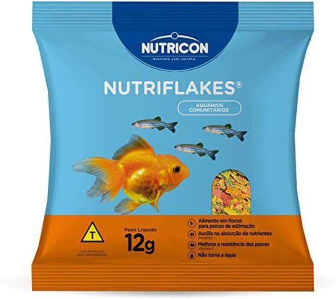 Imagem de Nutricon Nutriflakes Ração Em Flocos P/ Peixes