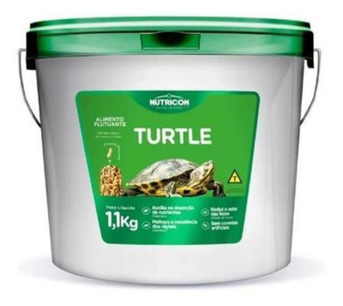 Imagem de Nutricon Turtle 1kg - Alimento p/ tartarugas e répteis