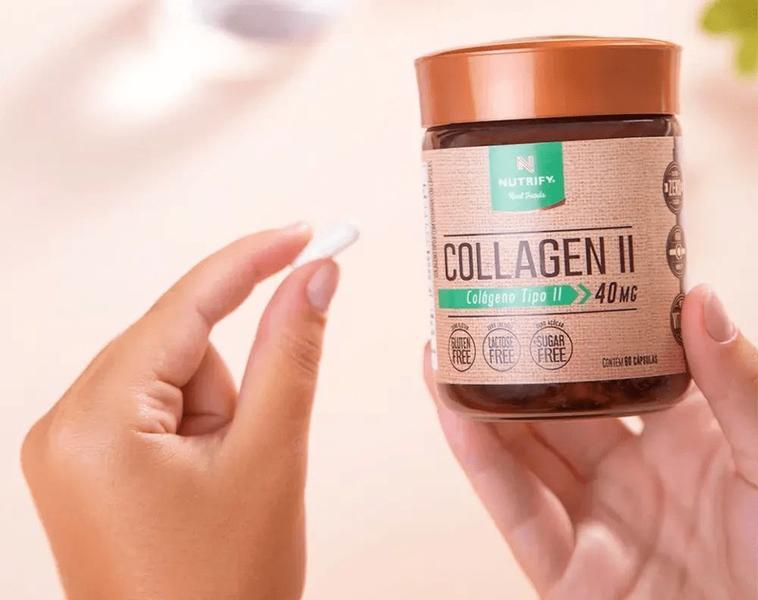 Nutrify collagen ii c/60 caps Imagem de Nutrify collagen ii c/60 caps