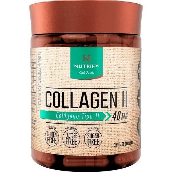 Nutrify collagen ii c/60 caps Imagem de Nutrify collagen ii c/60 caps
