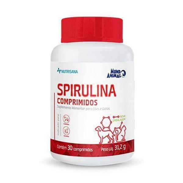 Imagem de Nutrisana spirulina suplemento cães e gatos 30 comprimidos - Mundo Animal