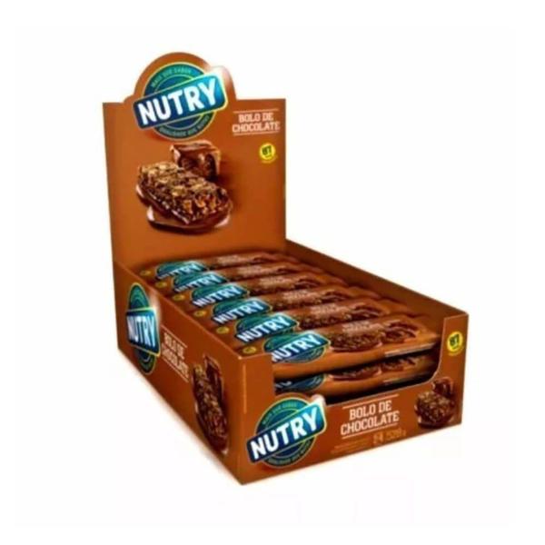 Imagem de Nutry Barra De Cereal Bolo De Chocolate C/24