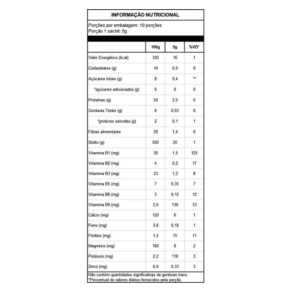 Imagem de Nutryeast Levedura Nutricional Funcional 10 Sachê 5g Equaliv