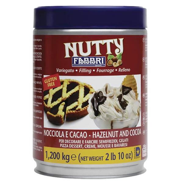 Imagem de Nutty Pasta De Creme De Avela E Chocolate 1,2kg Fabbri