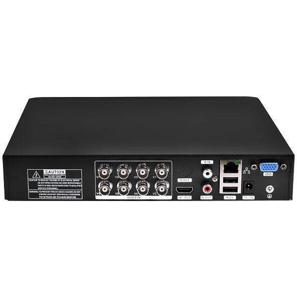 Imagem de NVR Hye HYE-F2008M de 8 Canais HDMI/USB/VGA/Ethernet Bivolt - Preto