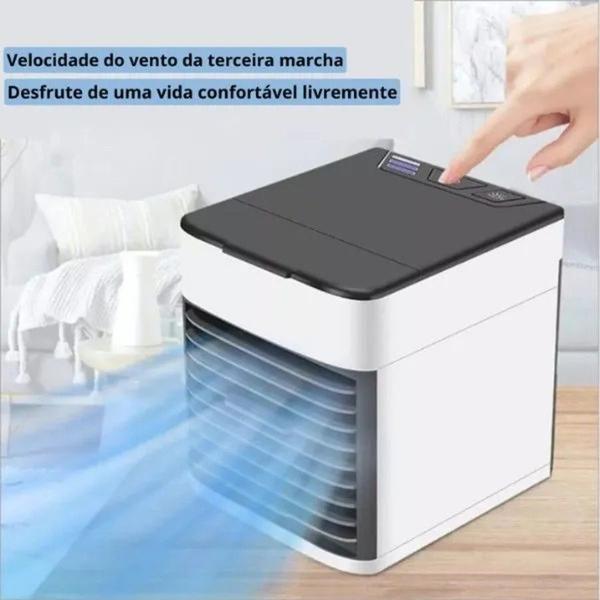 Imagem de O calor não tem chance com mini ar USB!