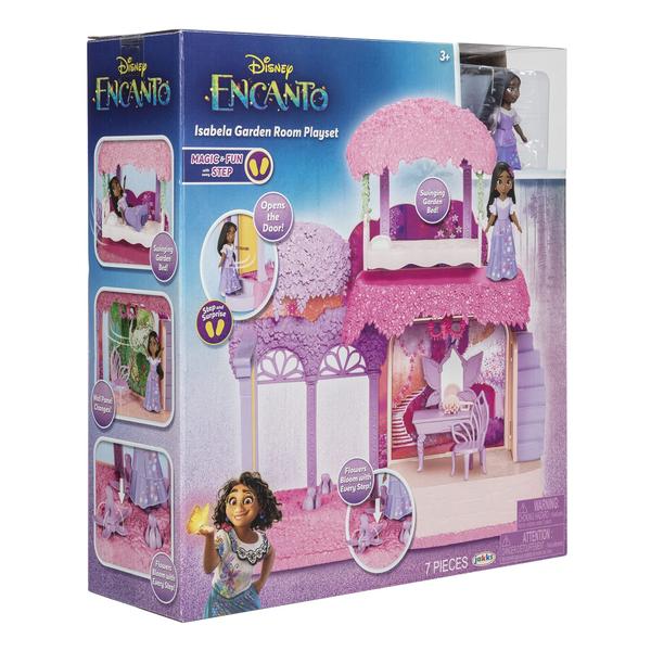 Imagem de O conjunto de brinquedos Disney Encanto Isabela's Garden Room inclui boneco de boneca Isabela - as flores desabrocham a cada passo!