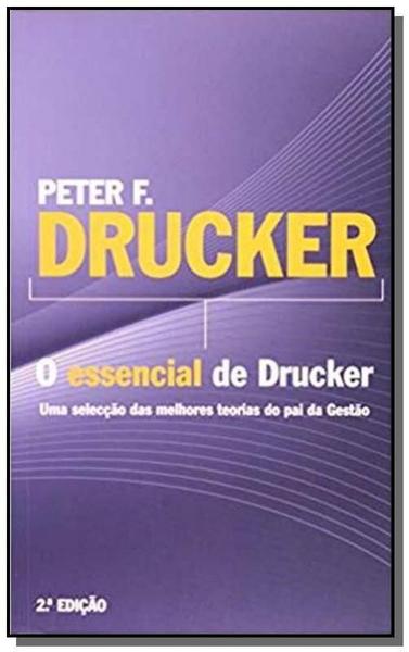 Imagem de O essencial de Drucker - Actual Editora - Almedina