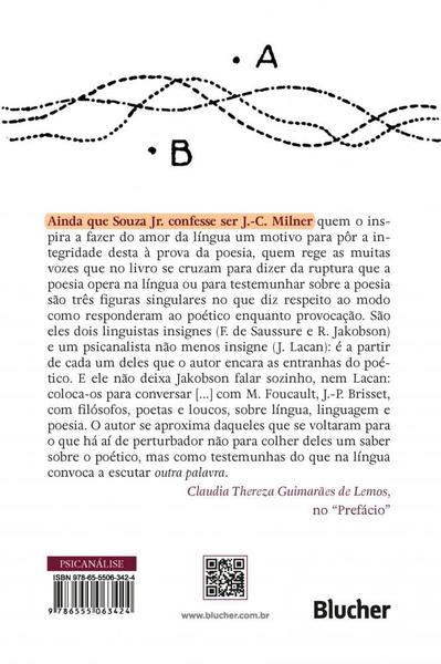 Imagem de O fluxo e a cesura: um ensaio em linguística, poética e psicanálise - Edgard Blücher