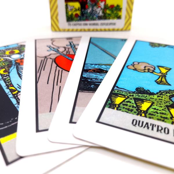 Imagem de O Tarô de Waite Ricamente Ilustrado com 78 Cartas e Manual