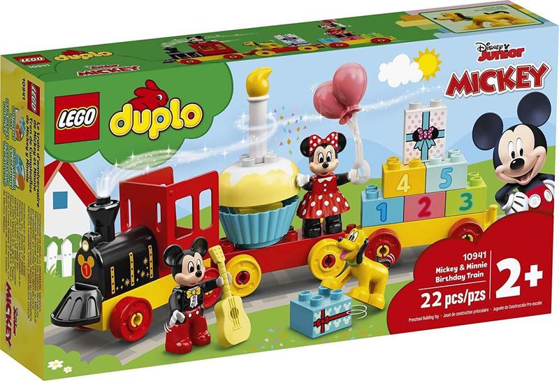 Imagem de O Trem de Aniversário do Mickey e da Minnie Lego Duplo