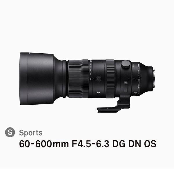 Objetiva Sigma 60-600mm F/4.5-6.3 Dg Dn Os Esportiva - Sony E Imagem de Objetiva Sigma 60-600mm F/4.5-6.3 Dg Dn Os Esportiva - Sony E