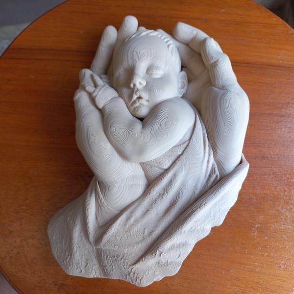 Imagem de Objeto decorativo Hands and the baby - Babe