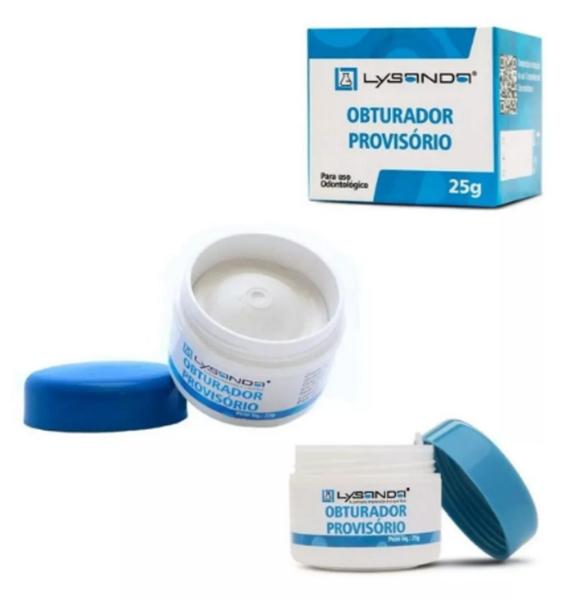 Imagem de Obturador Provisório 25g Lysanda Tampa Dente