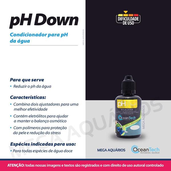 Imagem de OceanTech pH Down 50ml condicionador reduzir PH da água