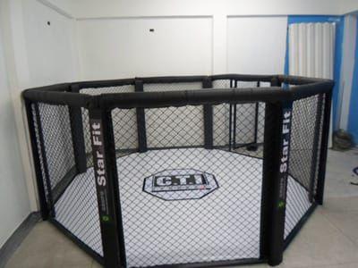 Octógono de MMA, Boxe Muay Thai Solo Tamanho 4 X 4metros - Formix 3D Imagem de Octógono de MMA, Boxe Muay Thai Solo Tamanho 4 X 4metros