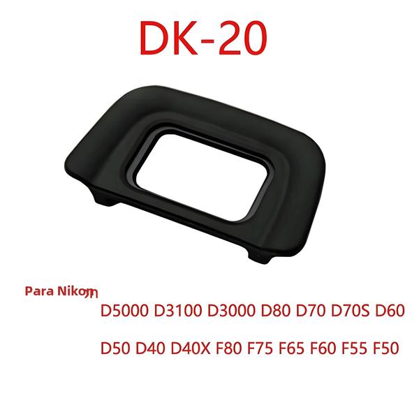 Imagem de Ocular de Borracha para Câmera Nikon SLR - Modelos DK-19, DK-20, DK-21, DK-23, DK-24, DK-25, EF, EG e EC