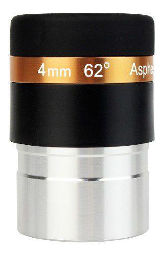 Imagem de Ocular Wide Angle Aspheric 4mm 62 º Campo  1,25"- Para Telescópio