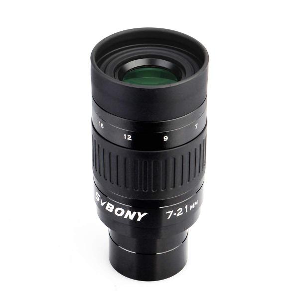 Imagem de Ocular Zoom SVBONY SV135 7-21 mm 1,25 polegadas para telescópio