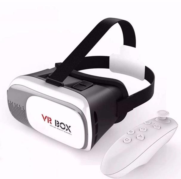 Imagem de Óculos 3d Vr Virtual Box 2.0 Celular Smartphone e Controle