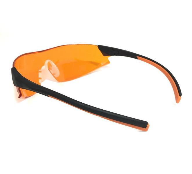 Imagem de Oculos Blue Control Luz Azul Escuridao Virtual Laranja Gamer 546