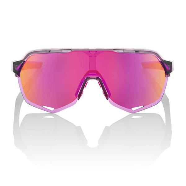 Imagem de Óculos Ciclismo 100% S2 Polished Translucent Grey Purple Multilayer Mirror Lens