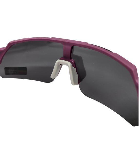 Imagem de OCULOS CICLISMO BIKE LENTE POLARIZADA ROXO e CINZA ELLEVEN