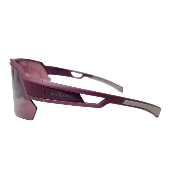 Imagem de Oculos ciclismo el61 lente policarbonato uv400 roxo cinza