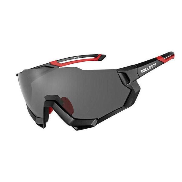 Imagem de Óculos Ciclismo Esportivo Rockbros 5 Lentes Clip Grau Uv400