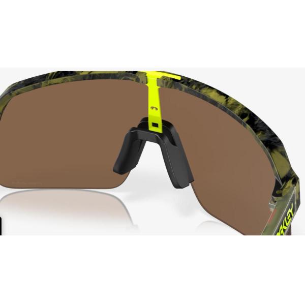 Imagem de Óculos Ciclismo Oakley Sutro Lite matte transparent fern swirl Prizm Bronze