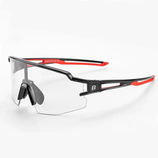 Imagem de Óculos Ciclismo Rockbros Aquiles Black Red Photochromic Cód.10173