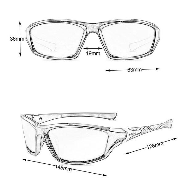 Imagem de Óculos Com Lentes Polarizadas Dirigir De Noite E Bike C07