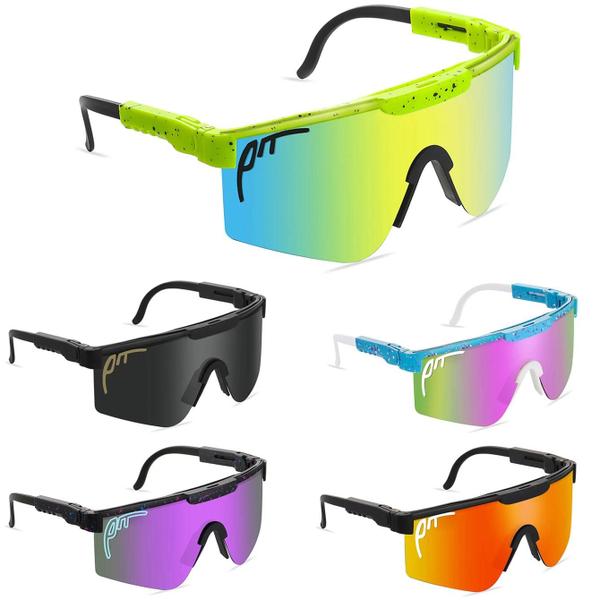 Imagem de Óculos de Ciclismo Unissex UV400 Pit Viper - Óculos de Sol Esportivos para MTB e Bicicleta