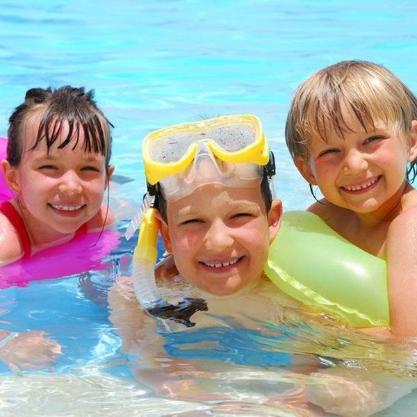 Imagem de Óculos de Mergulho e Snorkel Piscina Banho Praia Infantil