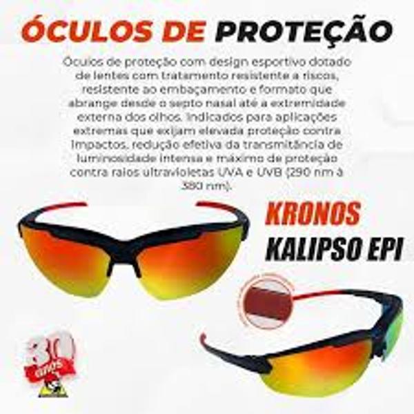 Imagem de Oculos de Proteção Kronos Premiun