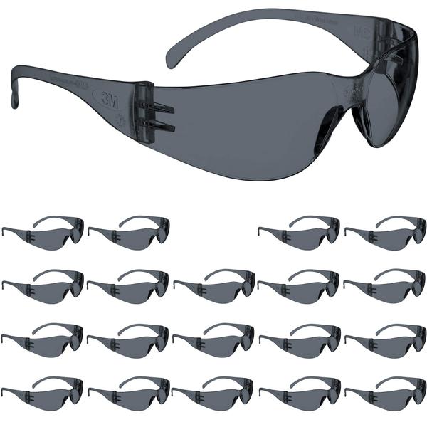 Imagem de Óculos de segurança 3M, Virtua, 20 Pack, ANSI Z87, Anti-Fog Gray Lens, Gray Frame