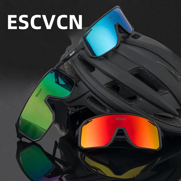 Imagem de Óculos de Sol de Ciclismo UV400 - Multicoloridos para Homens e Mulheres