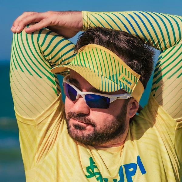 Imagem de Óculos De Sol Esportivo Hupi Garbo Corrida Beach Proteção Uv