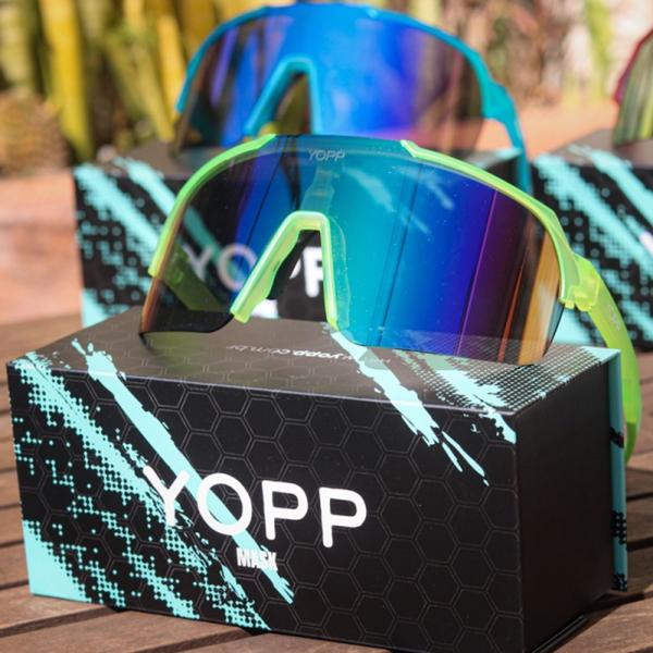 Imagem de Óculos de Sol Esportivo Yopp Uv400 Corrida e Bike Mask L 2.3