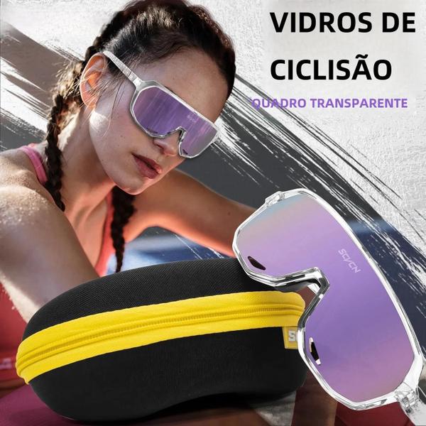 Imagem de Óculos de Sol Feminino UV400 para Ciclismo - MTB, Mountain Bike e Road Bike