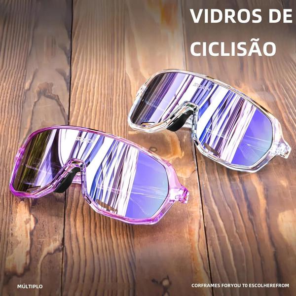 Imagem de Óculos de Sol Feminino UV400 para Ciclismo - MTB, Mountain Bike e Road Bike