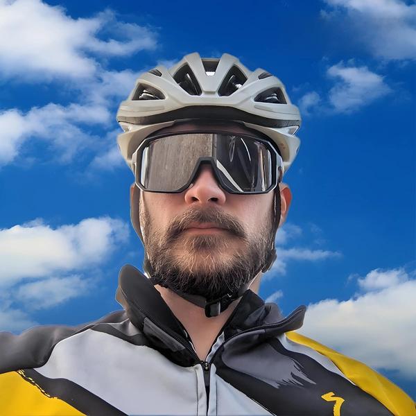 Imagem de Óculos De Sol Fotocromáticos Uv400 Para Ciclismo Masculino Óculos Esportivos Para Corrida Para