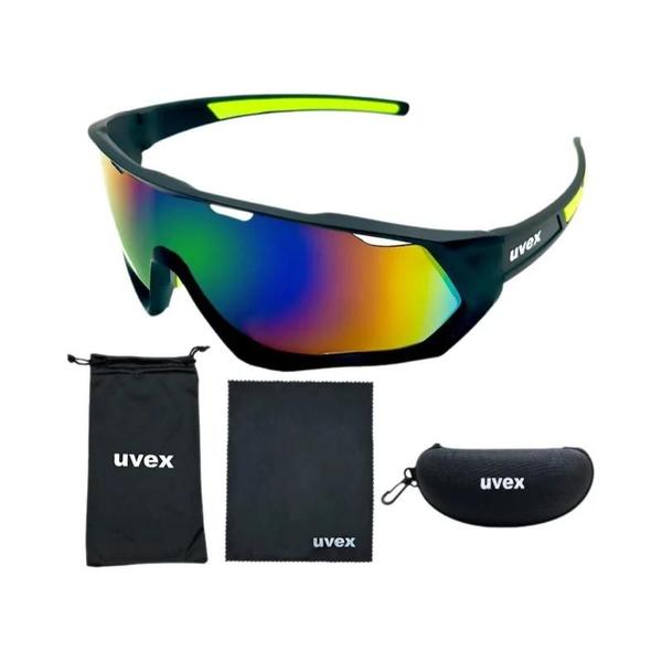 Imagem de Óculos De Sol Unissex UV400 Para Ciclismo, Óculos Esportivos Para Mountain Bike, Estrada, MTB Ao Ar