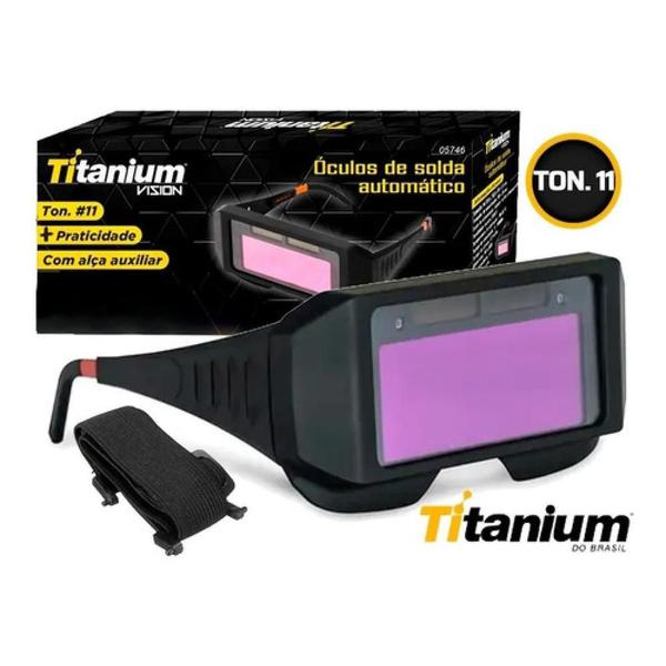 Imagem de Oculos De Solda Titanium Aut. Vision Ton.11 Rf5746