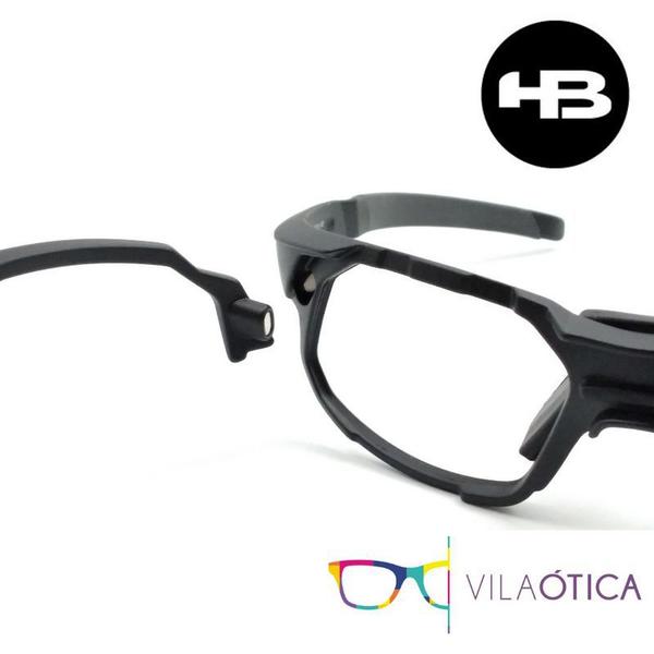 Imagem de Oculos HB Rush Bike lentes Grau 10276243 com 1 Clipon Azul