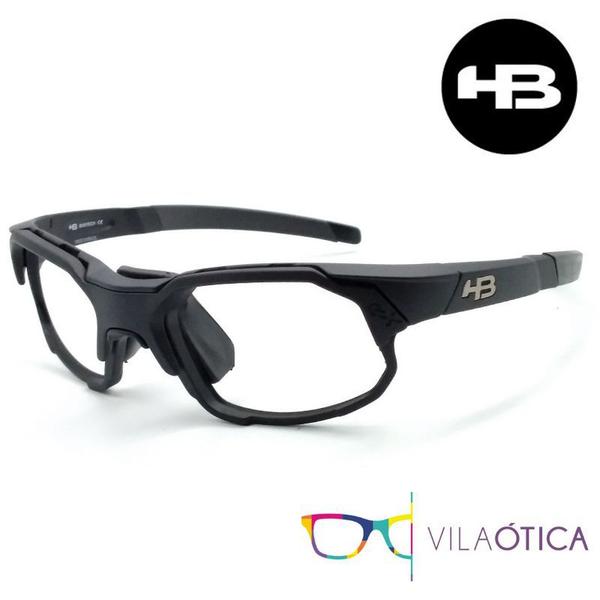 Imagem de Oculos HB Rush Bike lentes Grau 10276243 com 1 Clipon Prata