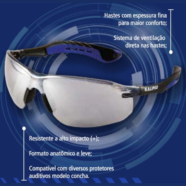 Imagem de Oculos Jamaica Cinza Kalipso CA 35156